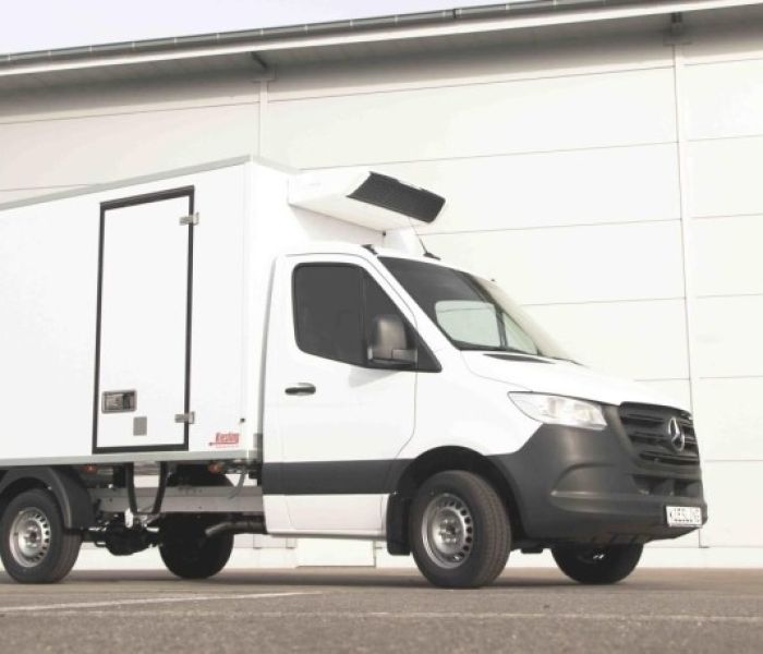 3,5 Tonnen K&uuml;hltransporter CoolerFlitzer von Kiesling (Foto: Kiesling K&uuml;hlfahrzeuge)
